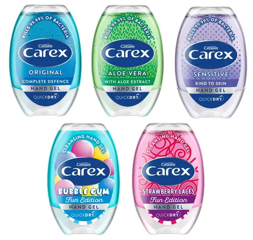 Carex Żel do rąk antybakteryjny (różne rodzaje) - 1