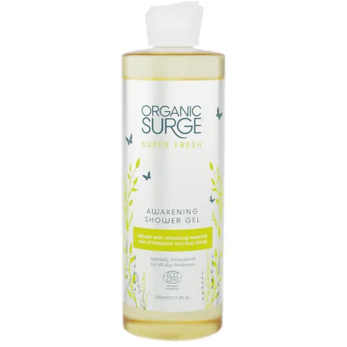 Organic Surge Super Fresh, Awakening Shower Gel (Żel pod prysznic)