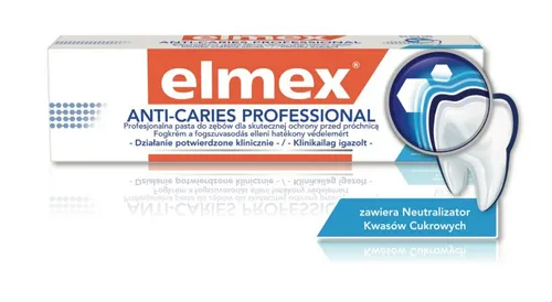 Elmex Anti-Caries Professional, Profesjonalna pasta do zębów dla skutecznej ochrony przed próchnicą