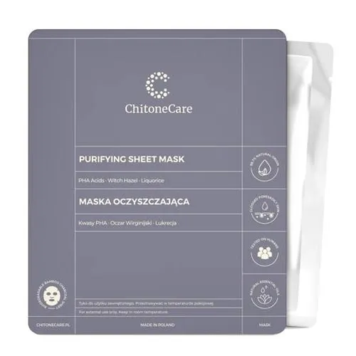 Chitone Care Purifying Sheet Mask (Maska oczyszczająca)