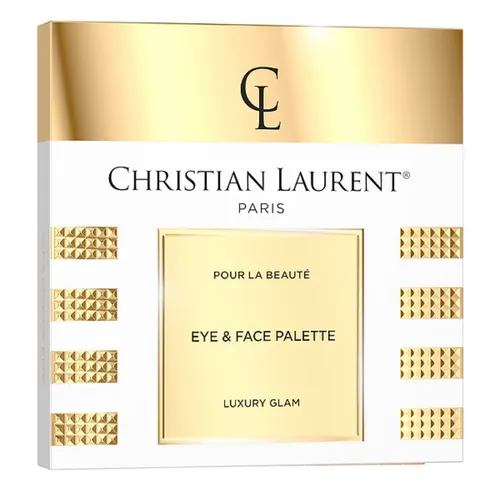Christian Laurent Pour La Beaute Luxury Glam, Multifunkcyjna paleta do konturowania twarzy i makijażu oczu - 2