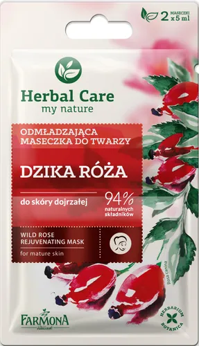 Herbal Care Maseczka odmładzająca `Dzika Róża`
