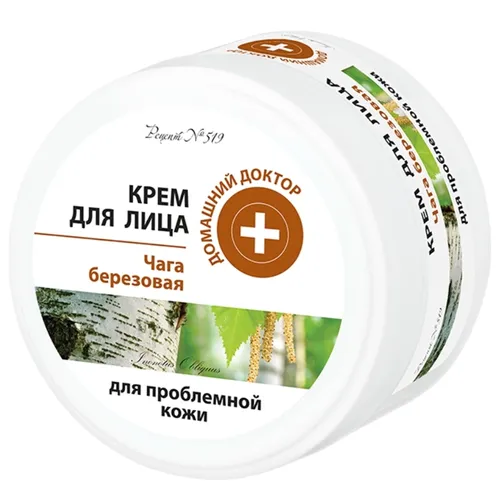 Elfa Pharm Domowy Doktor, Krem do twarzy `Czaga Brzozowa`