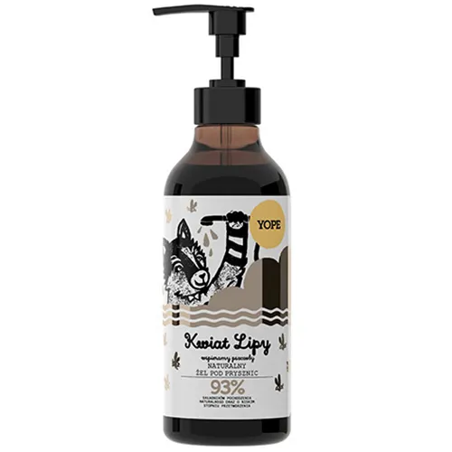 Yope Naturalny żel pod prysznic `Kwiat lipy`