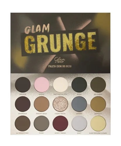 Glam Shop Glam Grunge, Paleta cieni do powiek