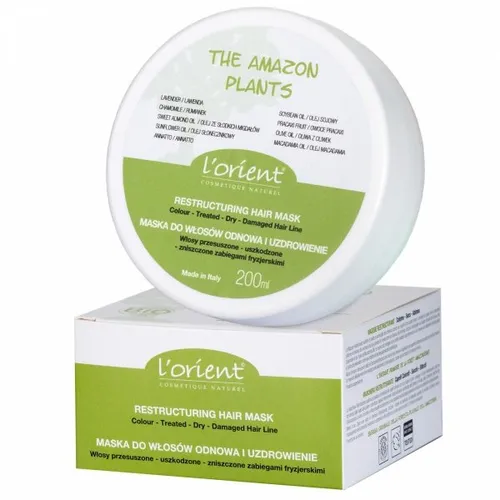 l'Orient Amazon Plants Mask, Restructuring Hair Mask (Maska do włosów odbudowująca)