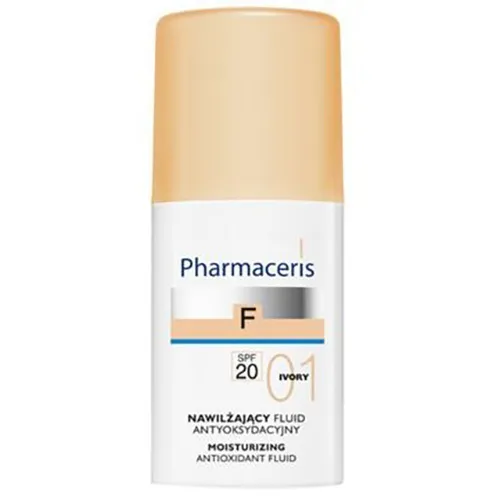 Pharmaceris F, Nawilżający fluid antyoksydacyjny z sylimaryną SPF20 - 1
