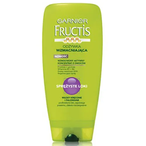 Garnier Fructis, Sprężyste Loki, Odżywka wzmacniająca włosy kręcone i falowane