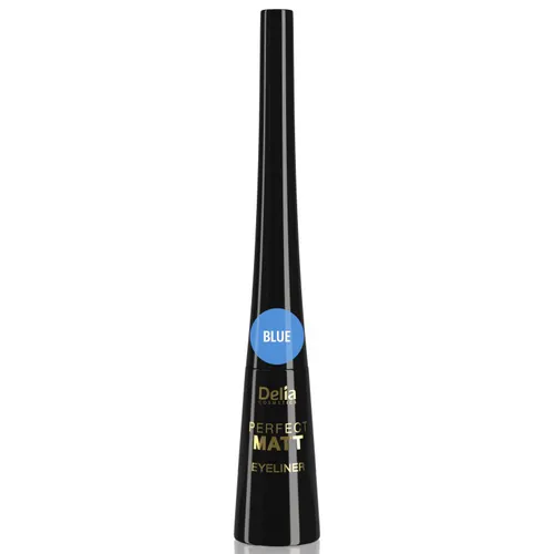 Delia Paradise, Perfect Matt Eyeliner (Kolorowy matowy eyeliner w płynie)