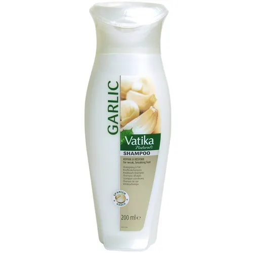 Dabur Vatika Naturals, Garlic Shampoo (Szampon z czosnkiem hiszpańskim) - 2