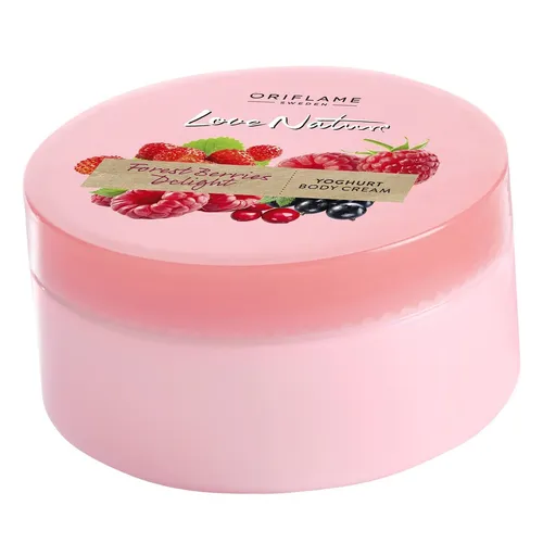Oriflame Love Nature, Forest Berries Delight, Yoghurt Body Cream (Krem do ciała)