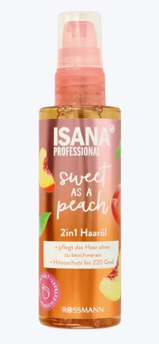 Isana Sweet is a Peach 2 in 1 Haarol (Olejek do włosów 2 w 1)
