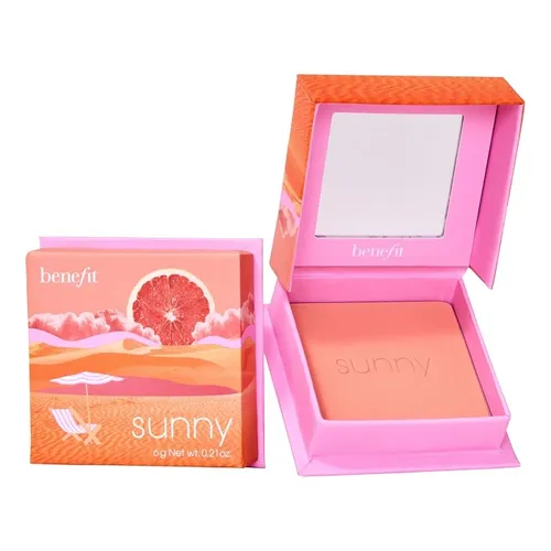 BeneFit Wanderful, Sunny Blush (Róż do policzków w ciepłym odcieniu koralowym)