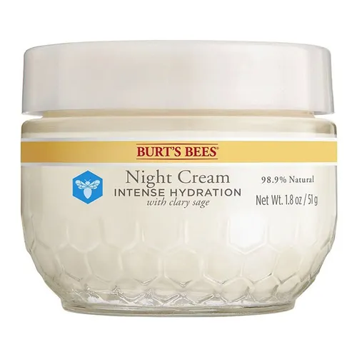 Burt's Bees Intense Hydration, Night Cream (Głęboko nawilżający krem na noc)