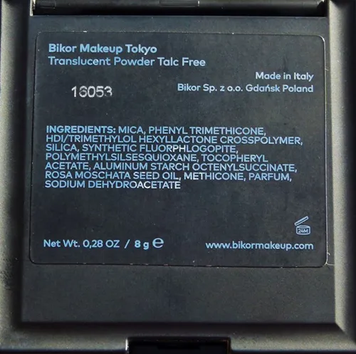 Bikor Makeup Tokyo Translucent Powder (Puder transparentny) - 3