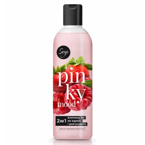 Seyo Smoothie, Kremowy żel pod prysznic i do kąpieli `Pinky mood`