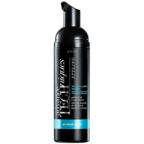 Avon Advance Techniques, Styling, Volume and Curl Mousse (Pianka do stylizacji włosów `Objętość i skręt`)