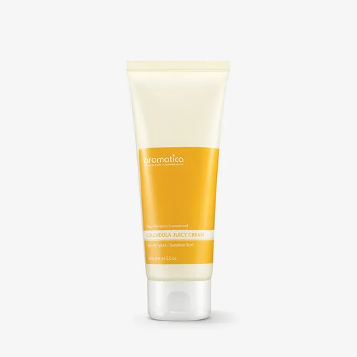 The Aromatica Calendula Juicy Cream (Lekki krem nawilżający z nagietkiem)