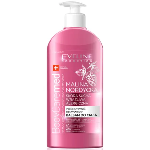 Eveline Cosmetics BodyCareMed +, Malina Nordycka, Intensywnie odżywczy balsam do ciała
