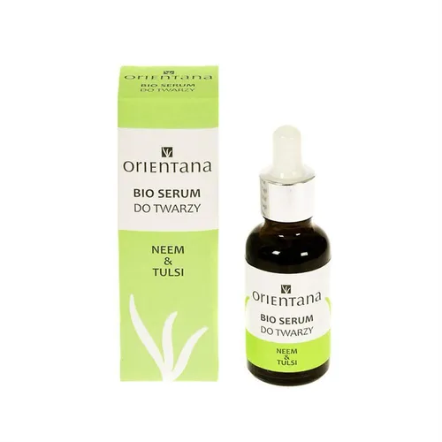 Orientana Bio serum do twarzy 'Neem i tulsi' - 2