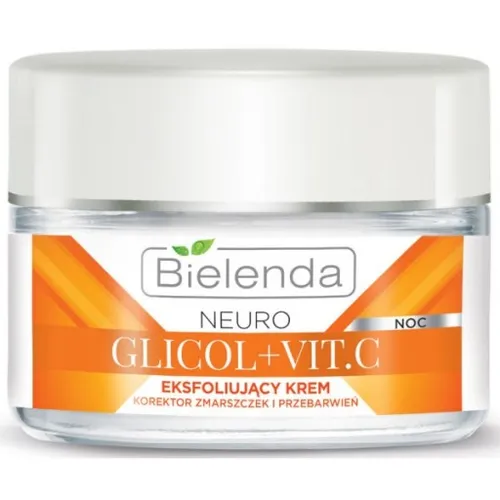 Bielenda Neuro Glicol + Vit. C, Nawilżający krem aktywator blasku i młodości skóry na dzień - 2