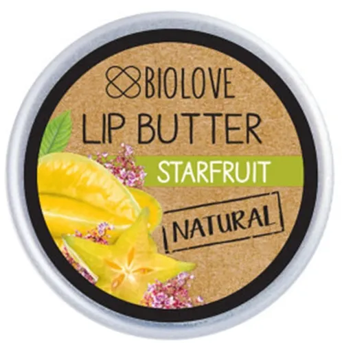 Biolove Starfruit Lip Butter (Masełko do ust 'Karambola')