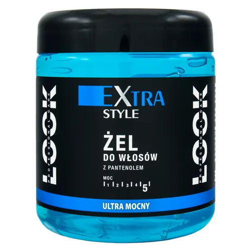 Pharma CF Extra Style, Look Professional, Ultra mocny żel do włosów z pantenolem