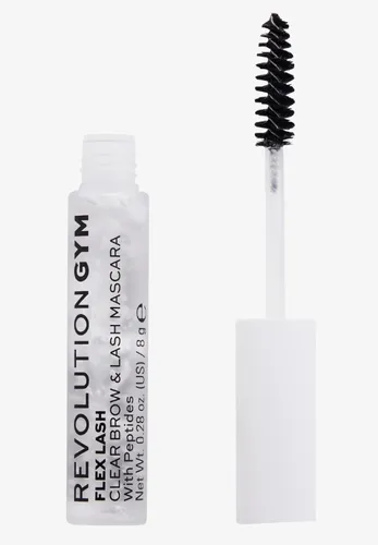 Revolution Skincare GYM, Flex Lash Clear Brow & Lash Mascara with Peptides (Bezbarwny tusz do brwi i rzęs z peptydami)