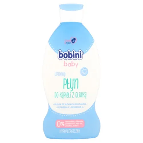 Bobini Baby, Lipidowy płyn do kąpieli z oliwką