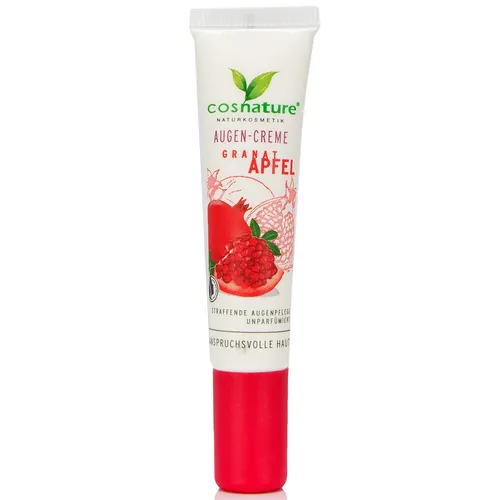 Cosnature Granatapfel, Augencreme (Ujędrniający krem pod oczy z owocem granatu)