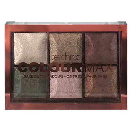 Technic Capuccino, Eyeshadow Palette (Paleta 6 wypiekanych cieni)