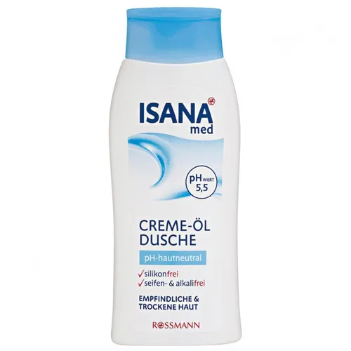 Isana Med, Creme - Ol Dusche (Kremowy żel pod prysznic z leczniczymi olejami)