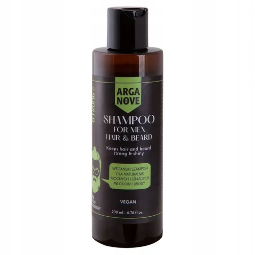 Arganove Shampoo for Men Hair & Beard (Szampon do brody i włosów dla mężczyzn)