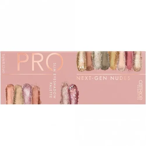 Catrice Pro, Next-Gen Nudes Slim Eyeshadow Palette (Paleta cieni do powiek) - 2