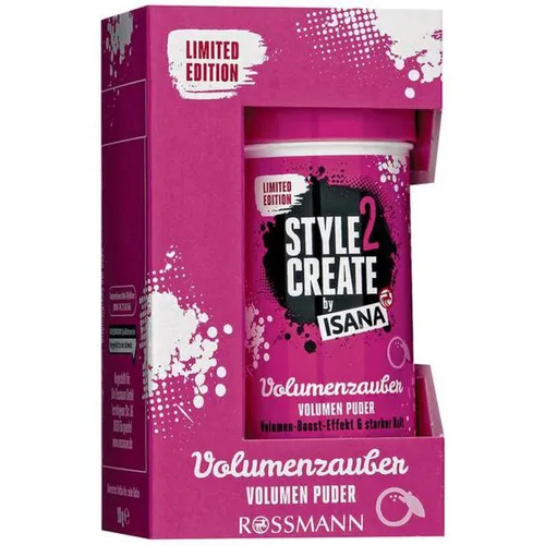 Isana Style 2 Create, Volumenzauber Volumen Puder (Puder do włosów dodający objętości) - 5