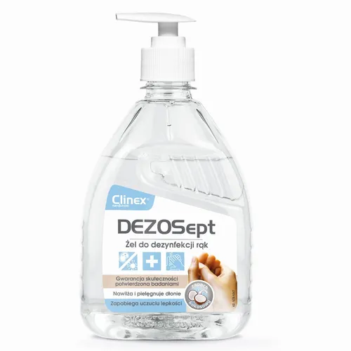 Clinex DEZOSept, Żel do dezynfekcji rąk o zapachu kokosowym