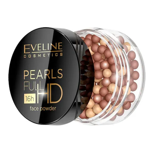 Eveline Cosmetics Full HD, Bronzing Pearls 16h Face Powder (Puder brązujący w perełkach)