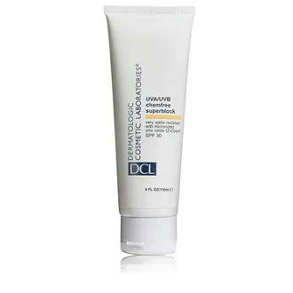 DCL UVA/UVB chemfree superblock SPF 30 (Mineralny Superekran Słoneczny - wysoka ochrona)