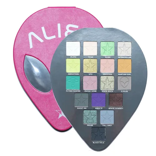 Jeffree Star Holiday 2018 Collection, Alien Palette (Paleta 18 cieni do powiek)