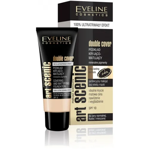 Eveline Cosmetics Art Scenic, Double Cover (Podkład kryjąco - matujący)
