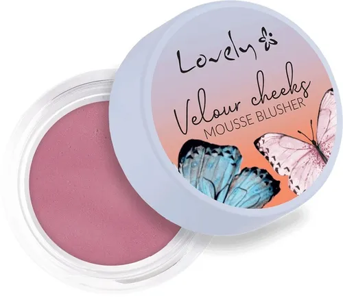 Lovely Is a Butterly, Velour Cheeks Mousse Blusher (Róż w musie)