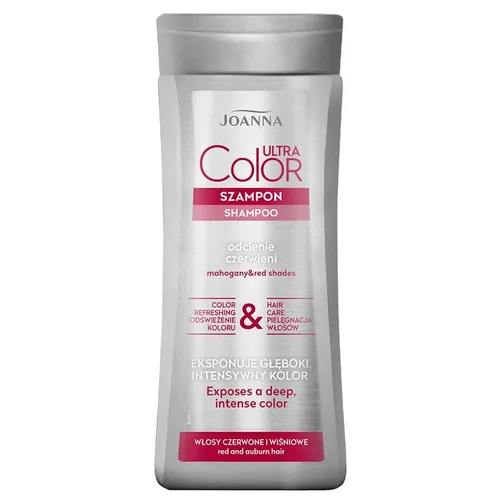 Joanna Ultra Color System, Szampon do włosów rudych, czerwonych i kasztanowych - 1