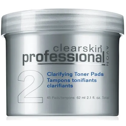 Avon Clearskin Professional, Clarifying Toner Pads (Oczyszczająco-tonizujące płatki do twarzy)