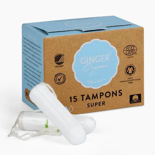 Ginger Organic Tampony bez aplikatora (różne rodzaje) - 3