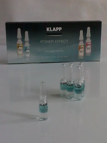 Klapp Cosmetics Power Effect Bi-Phase Serum+Hyaluron (Dwufazowe ampułki ‘nawilżenie-wypełnienie’) - 2