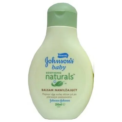Johnson's Baby Soothing Naturals, Balsam nawilżający