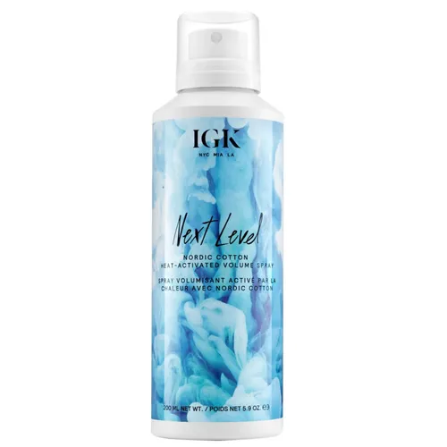 IGK Next Level, Nordic Cotton Heat-Activated Volume Spray (Spray do stylizacji włosów)