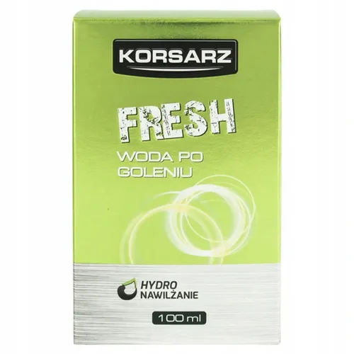 Korsarz Fresh, Woda po goleniu