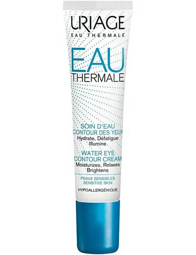 Uriage Eau Thermale, Soin D`Eau Contour Des yeux [Water Eye Contour Cream] (Aktywnie nawilżający krem pod oczy)