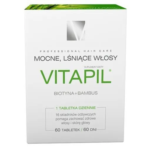 Vitapil Mocne, lśniące włosy, Biotyna + Bambus - 1